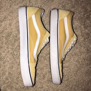 Yellow Vans (very rare, never in stock)